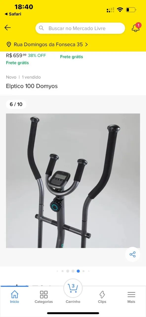 Elíptico Transport PodiumFit L100 