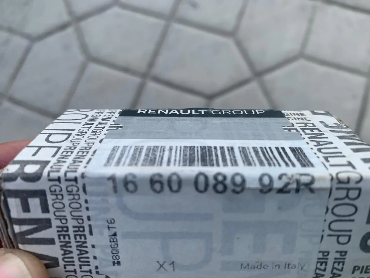 Bicos injetores 166008992r do Renault sandero stepway 1.6 16v 2018 sem uso novo na caixa