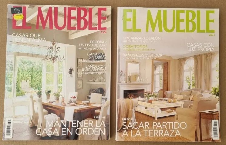 Kit 2 revistas El Mueble 