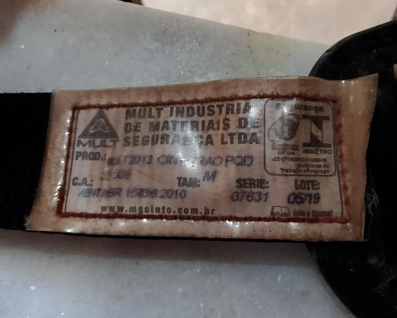 Cinto de segurança Mult Industria EPI