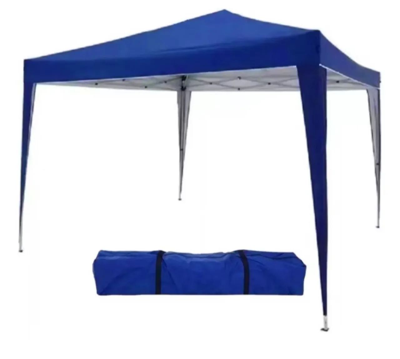 Tenda Gazebo Articulado Azul 3x3m