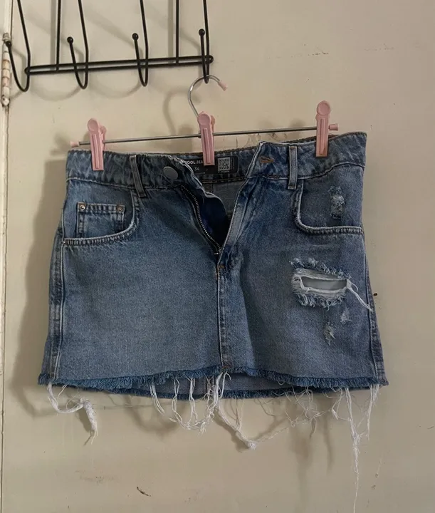 Saia Jeans Destroyed