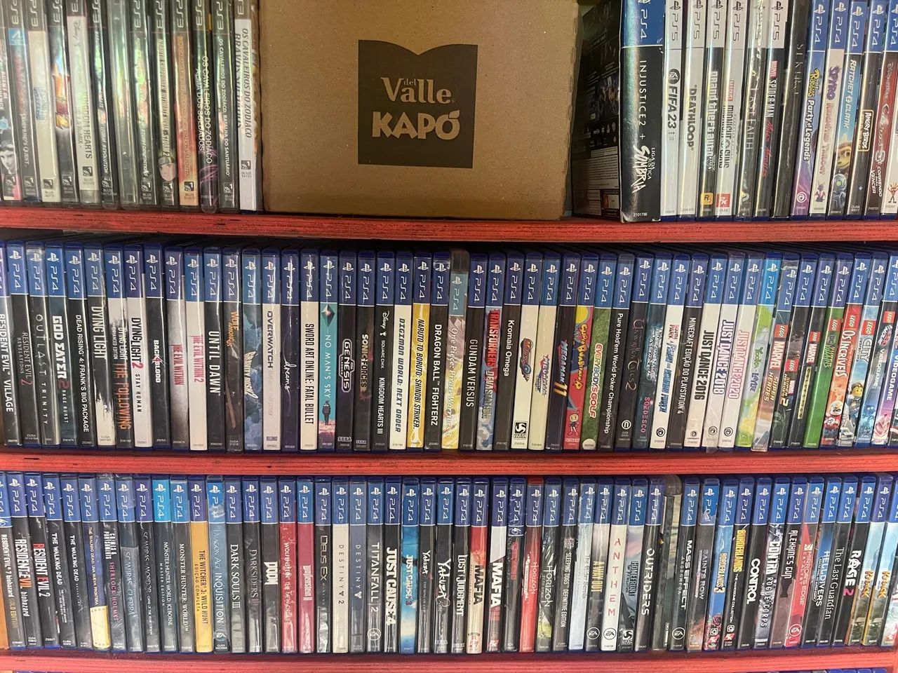 Coleção de jogos PS4 - Diversos títulos