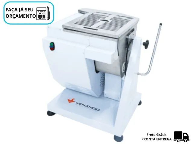  Amassadeira Semi Rápida 25Kg Monofásica Venâncio ASRBV25 220v