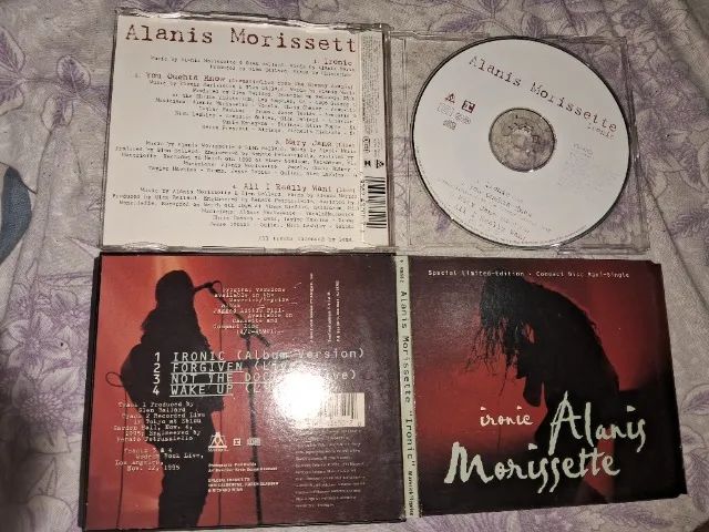 CDs Alanis Morissette - Ironic singles raros - Foto 5