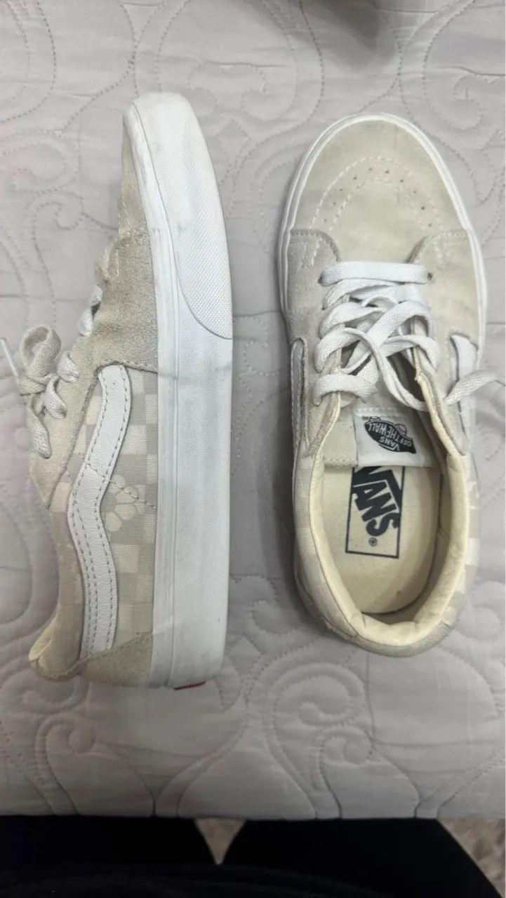 Tênis Vans Off The Wall Branco - Foto 2