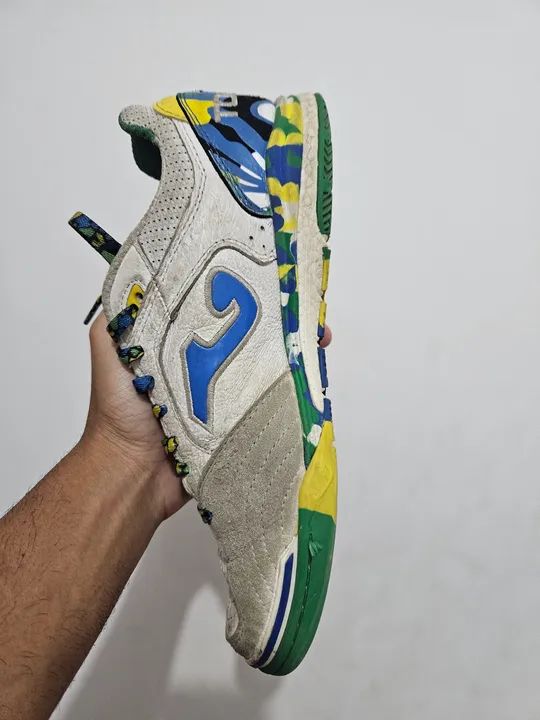 Chuteira Joma Topflex Rebound versão Ferrão - 38 (25.5) - serve para quem calça 40 - Foto 3