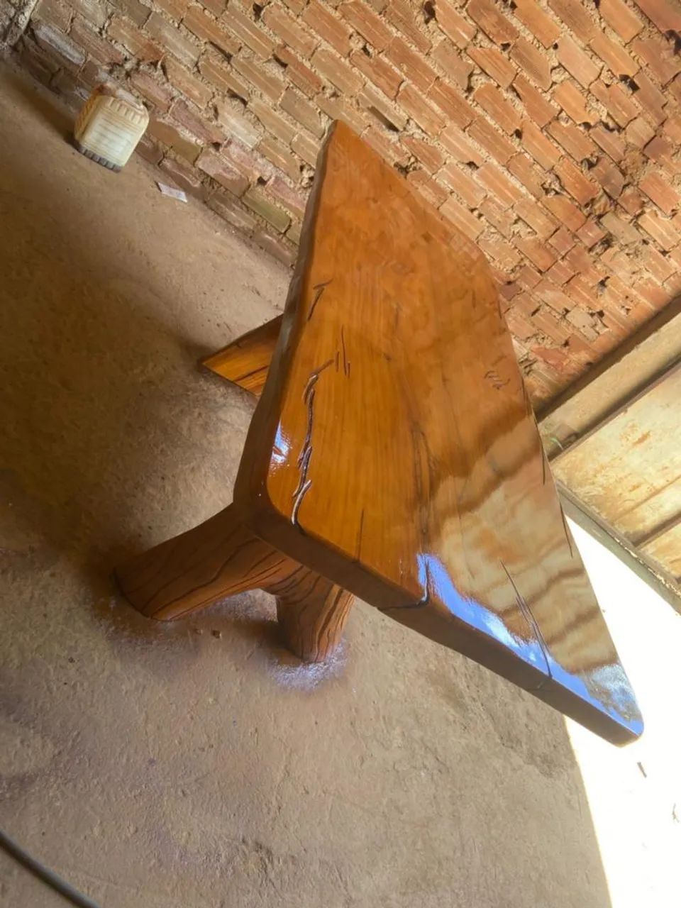 Mesa rustica de Madeira Maciça - Foto 4