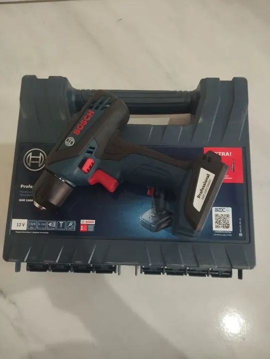 Parafusadeira/Furadeira Bosch smart 1000 Professional - Foto 6