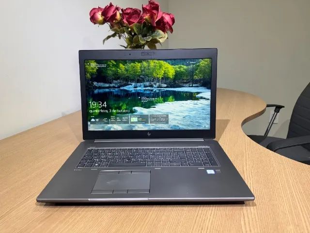 Notebook HP Workstation ZBook i5 32Gb 256Gb SSD + 1Tb HD Full HD Quadro P3200 (Garantia) - Foto 5