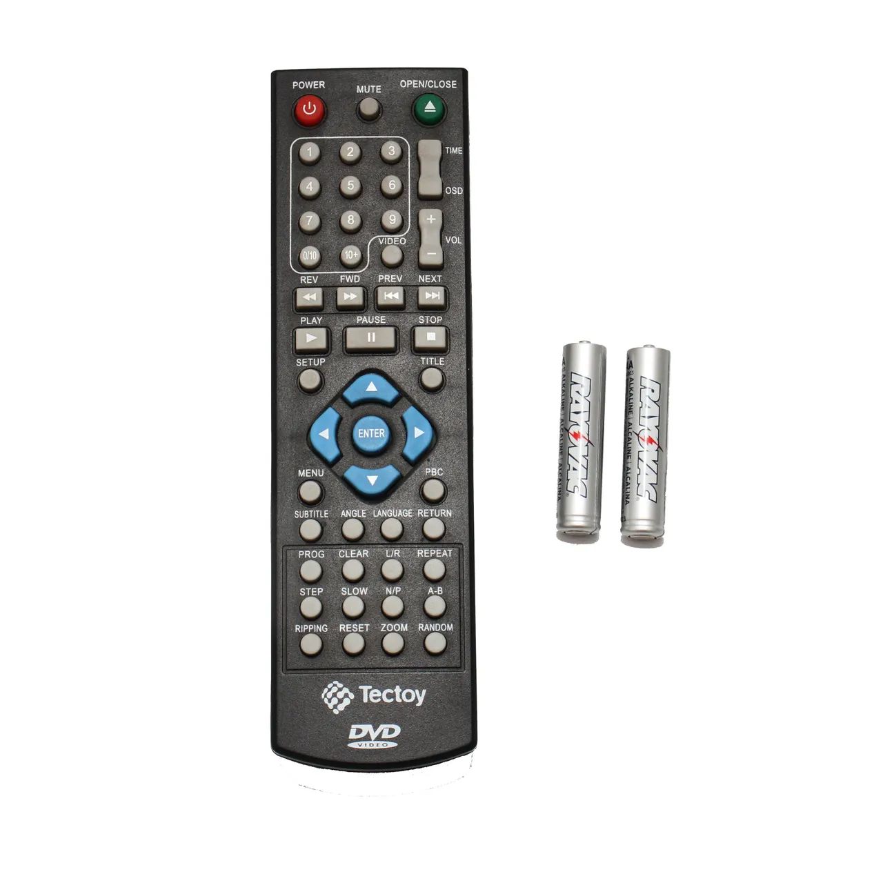 Controle Remoto DVD Tectoy com Pilhas - Original