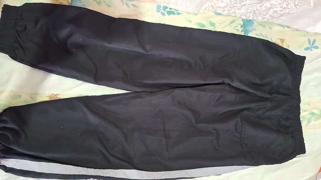 Calça Overcome preto com detalhe cinza - Foto 3