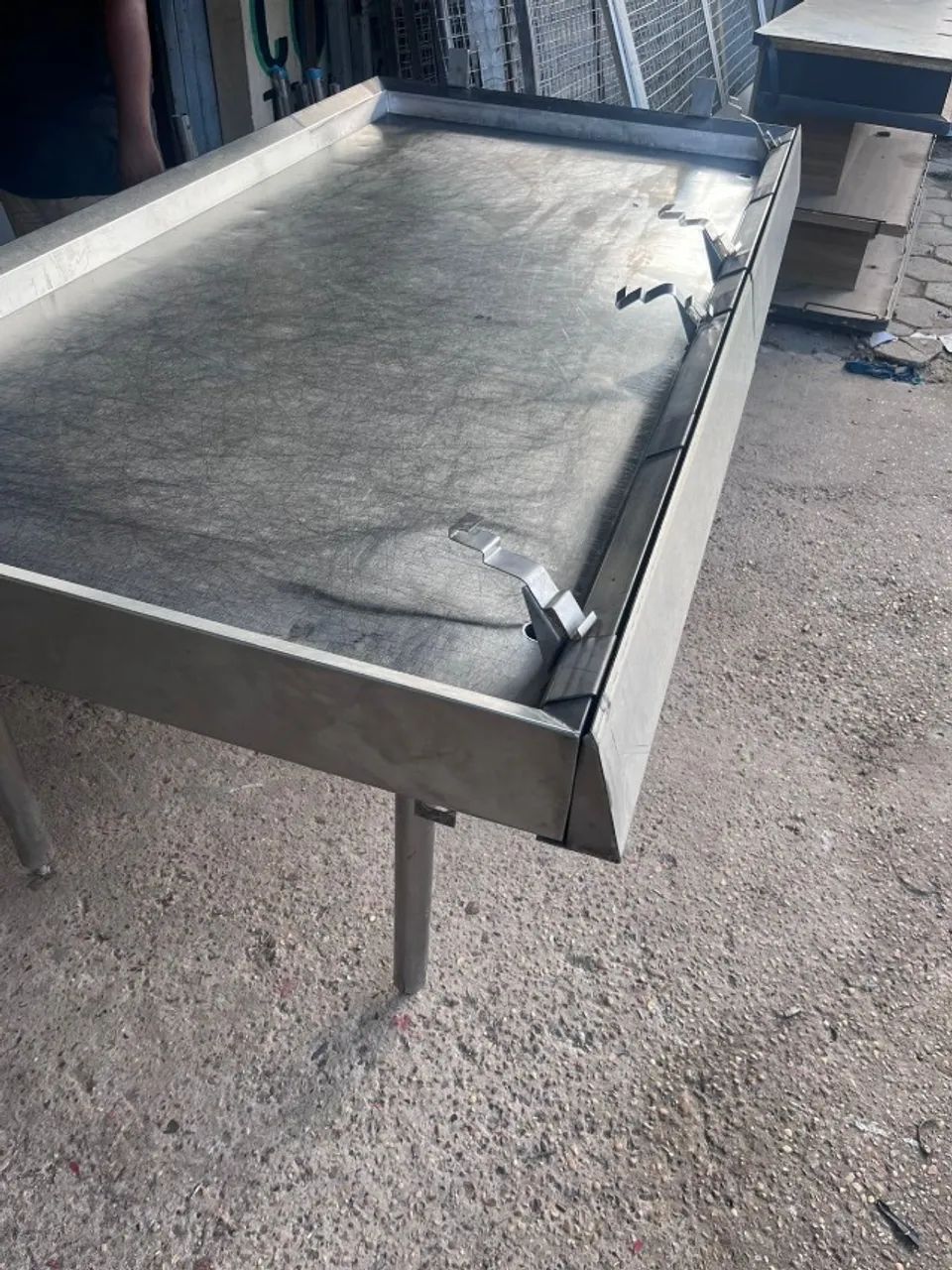 Mesa Expositora de Peixes Inox - Foto 2