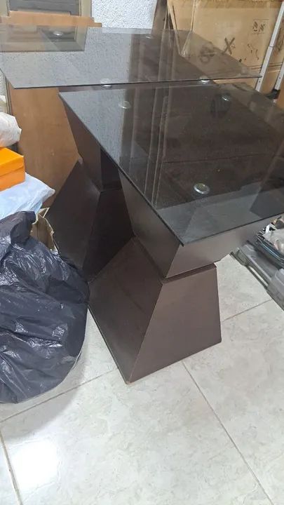 2 Mesas de centro em vidro temperado - Foto 2