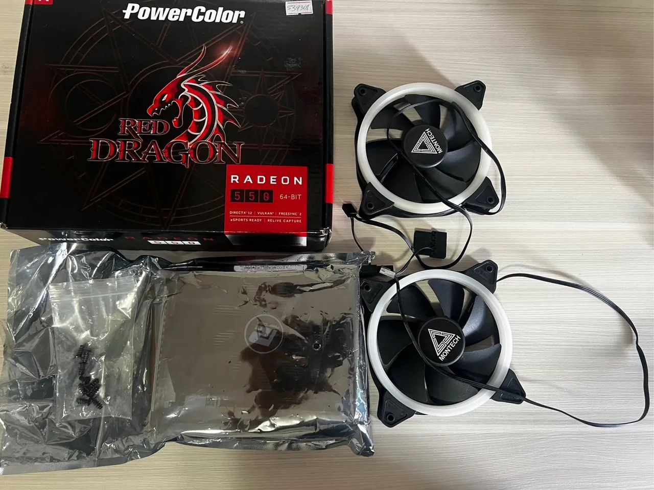 VENDO PLACA DE VÍDEO ZERADA RED DRAGON!