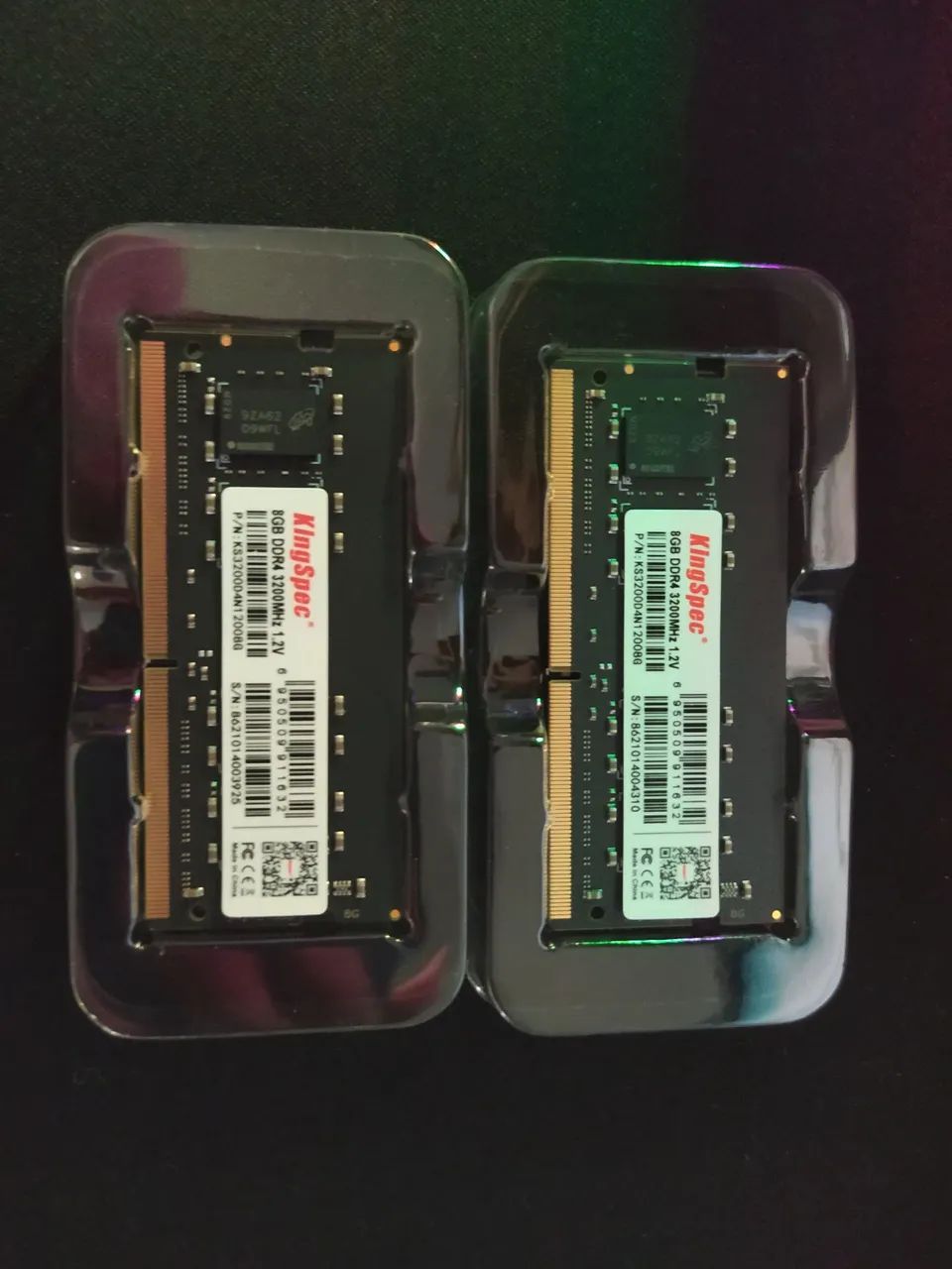 Memória RAM DDR4 Notebook KingSpec 3200MHz 16GB=2 X 8 - Foto 3
