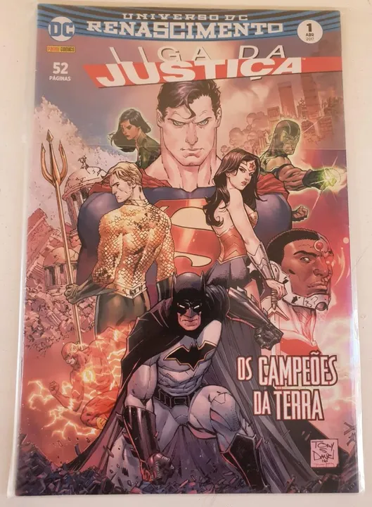 Liga da Justiça - Os Campeões da Terra #1 - DC