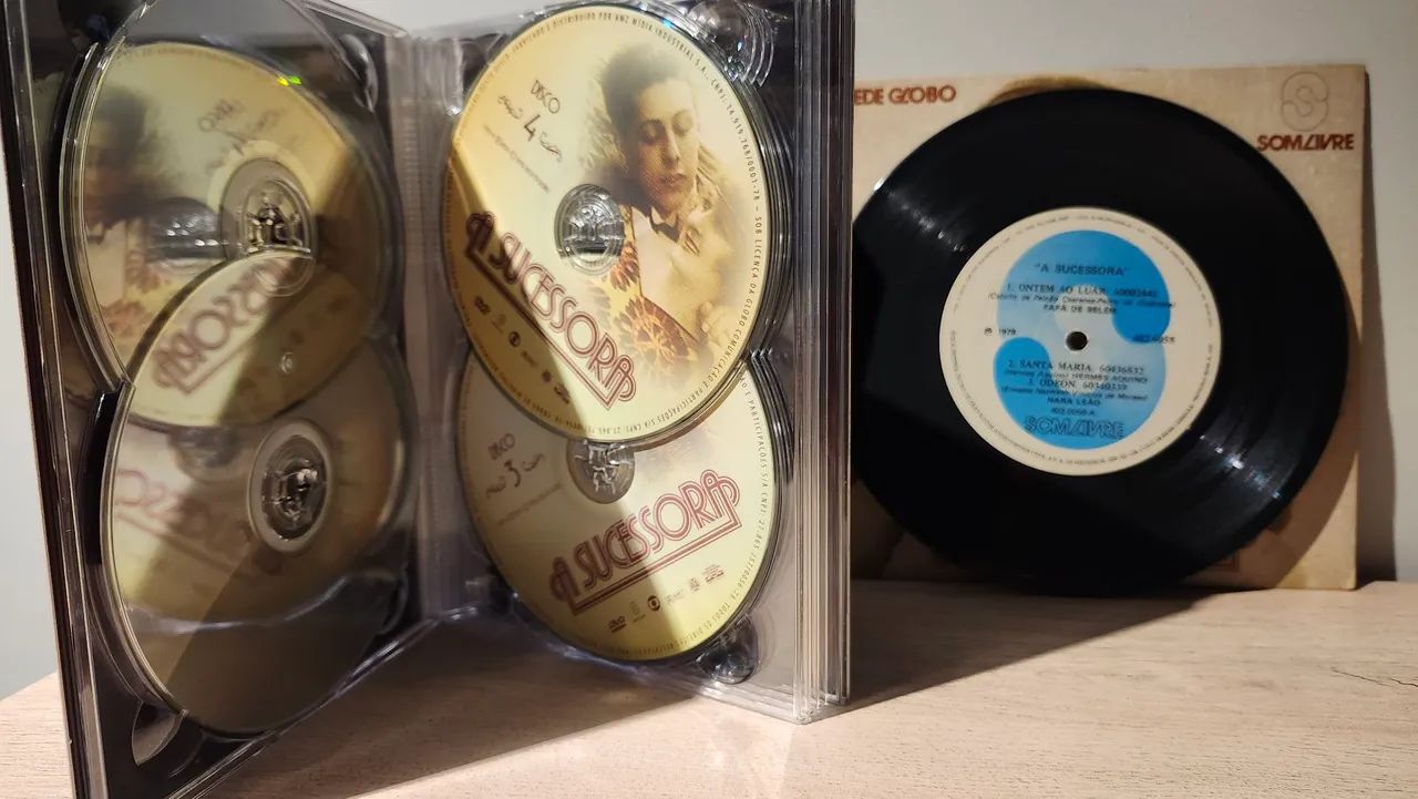 Novela A Sucessora - Box DVD + LP - Foto 3