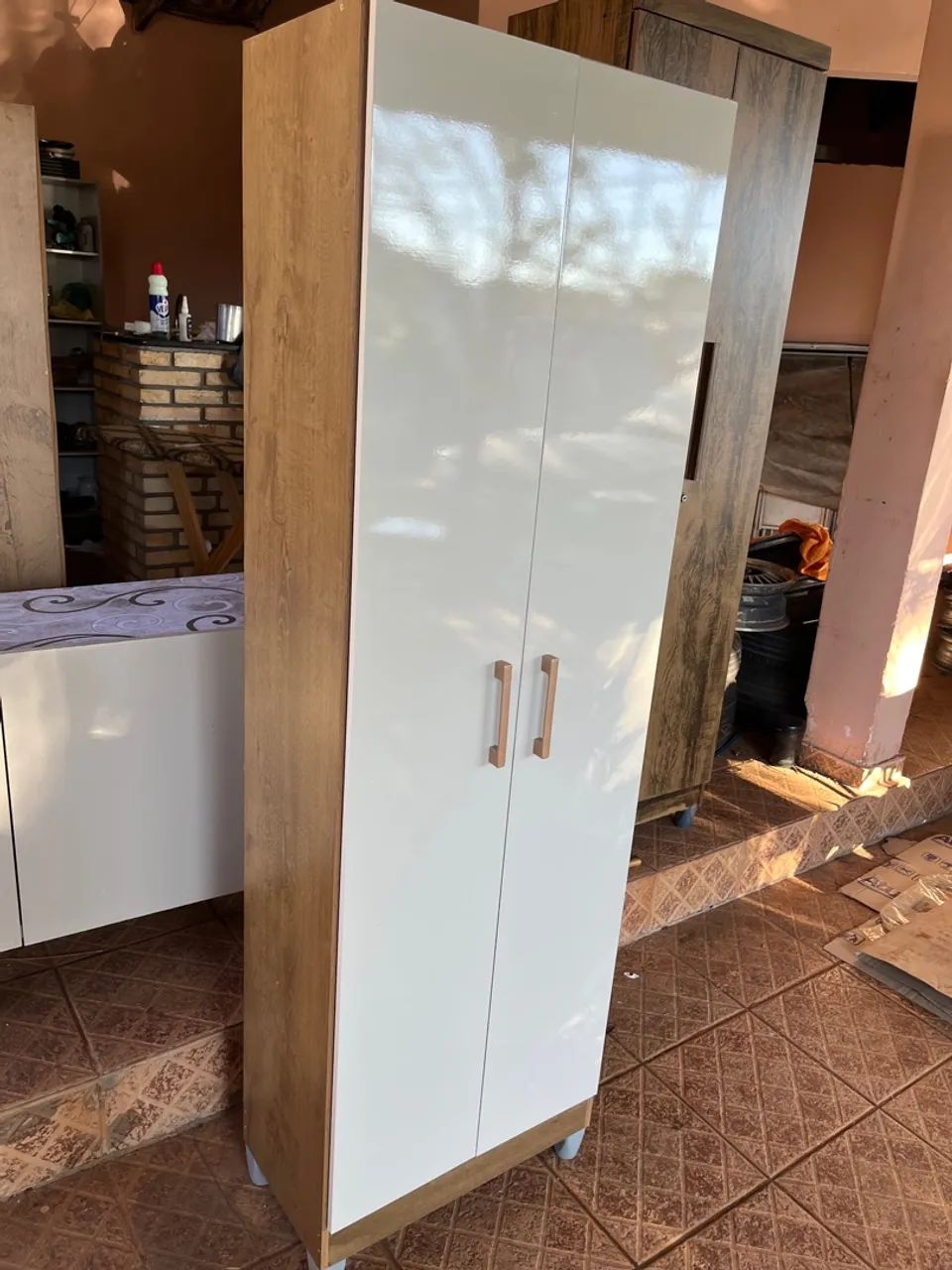 Sapateira - Guarda Roupa - Materiais de limpeza - Armário multiuso  - Foto 4