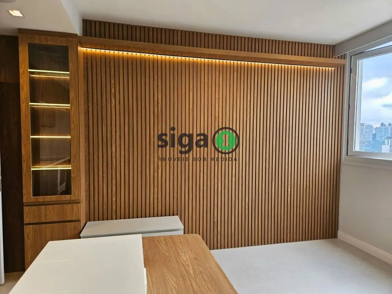 Apartamento 48m² para locação, mobiliado, 2 quartos, localizado na Chácara Santo Antônio,