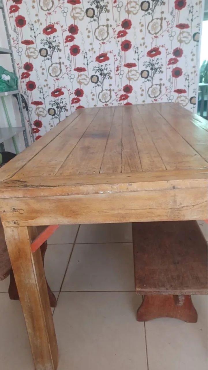 Mesa madeira demolição  - Foto 3