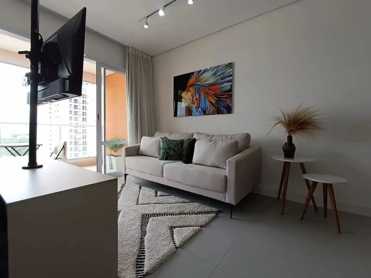 Apartamento com 1 Quarto para alugar, 47m² - Brooklin