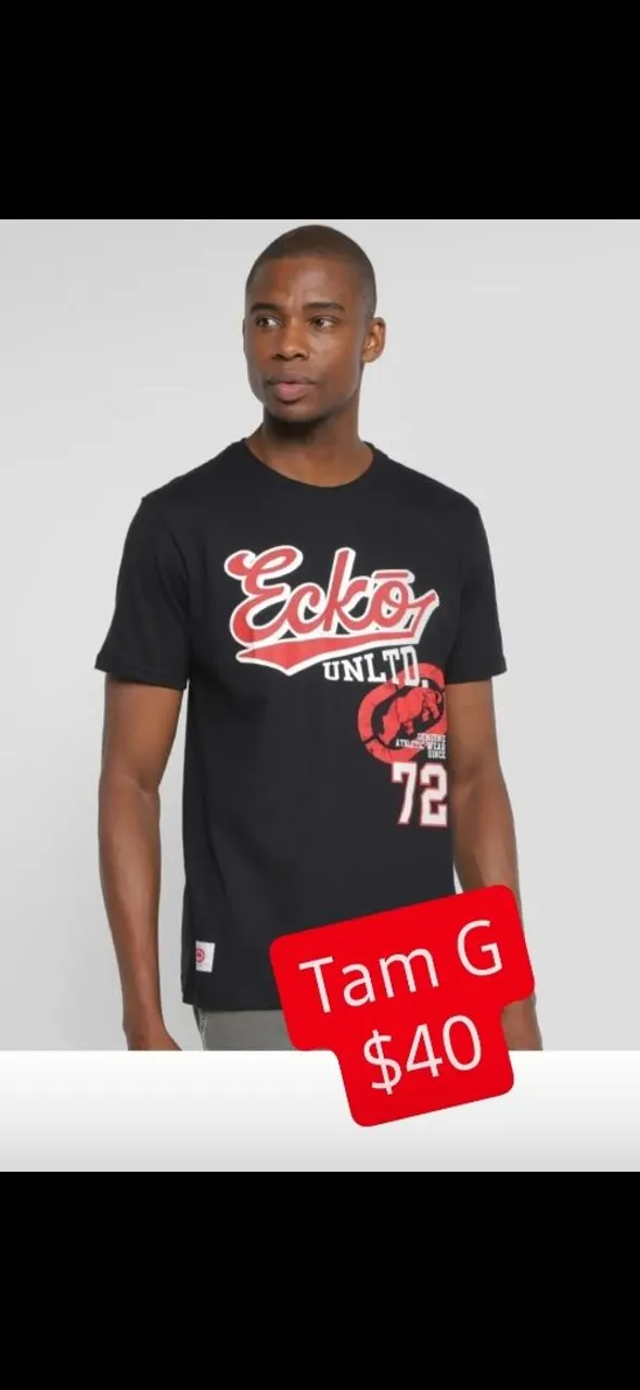 Camiseta Ecko Unltd. - Tam G