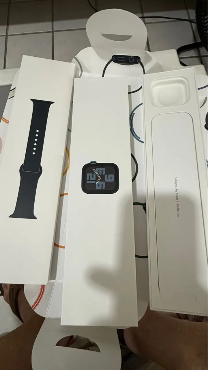Caixa vazia Apple Watch SE (2nd Gen) 44mm