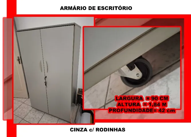 ARMÁRIO DE ESCRITÓRIO