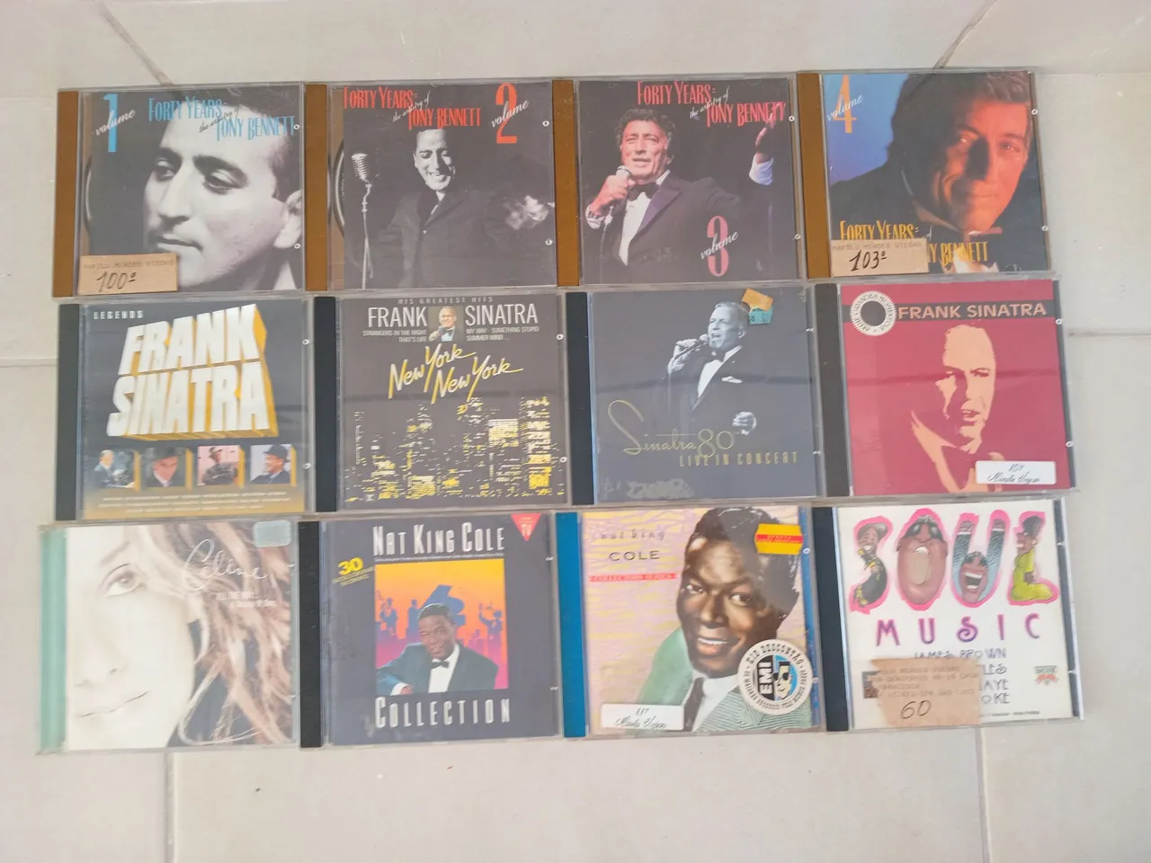 Coleção de CDS Originais - Artistas nacionais e internacionais internacionais.