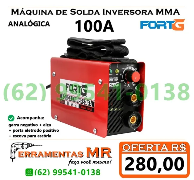Inversora de Solda Fort G 100A