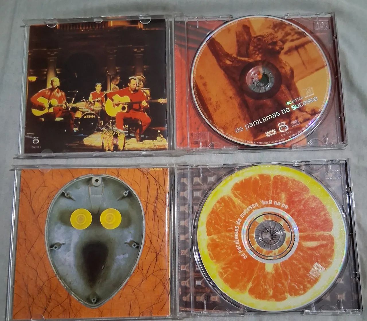 Lote de CDs: Os Paralamas, Ira! e Jam 80 - Foto 2