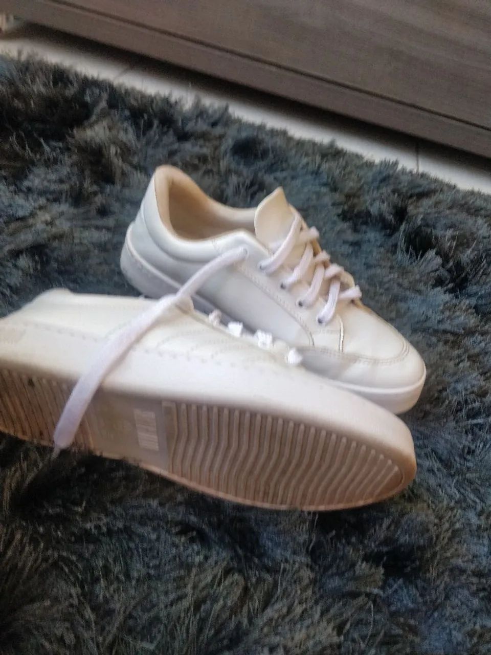 Tênis branco feminino - Foto 3