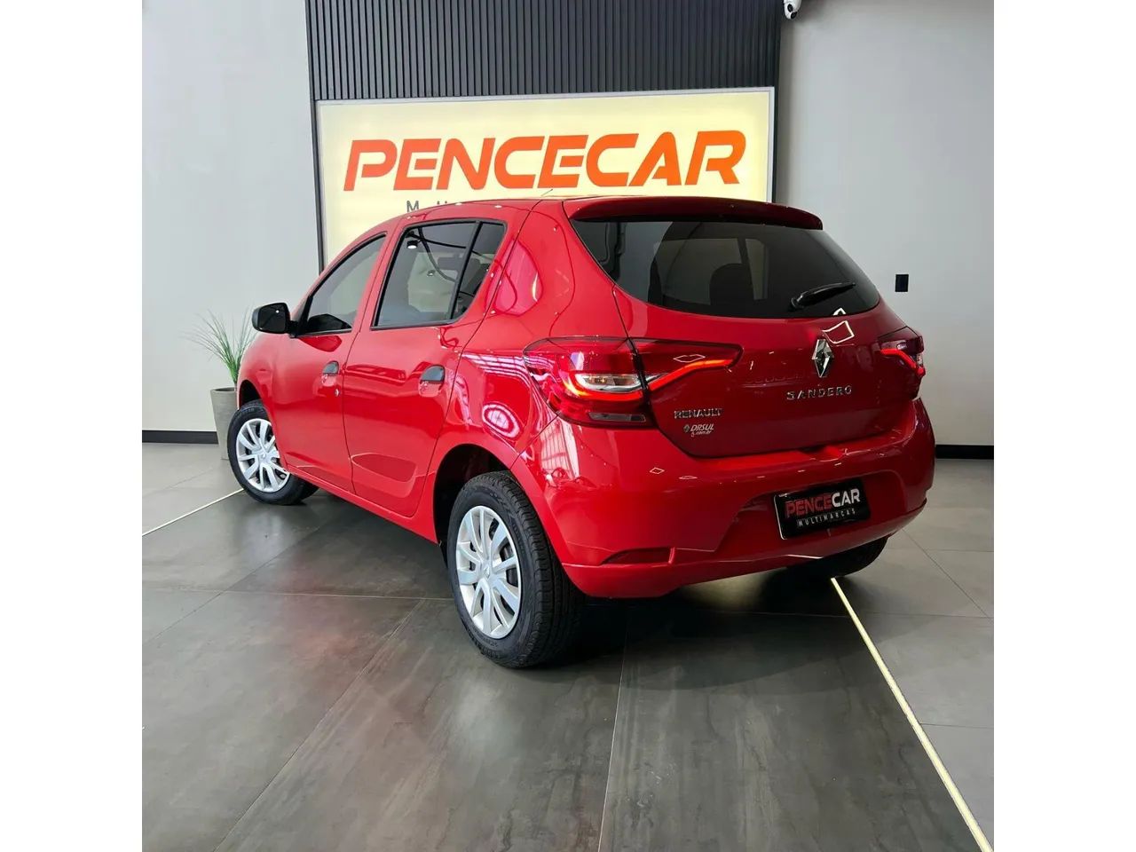SANDERO LIFE FLEX 1.0 12V 5P MEC.  VERMELHA 2020/2021 - Foto 3