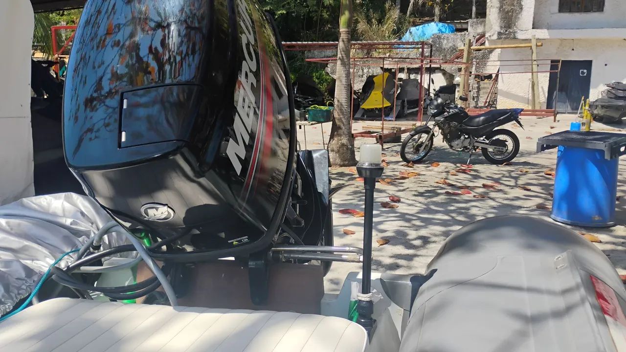 Flexboat 50 Hp somente  11 horas - Foto 8