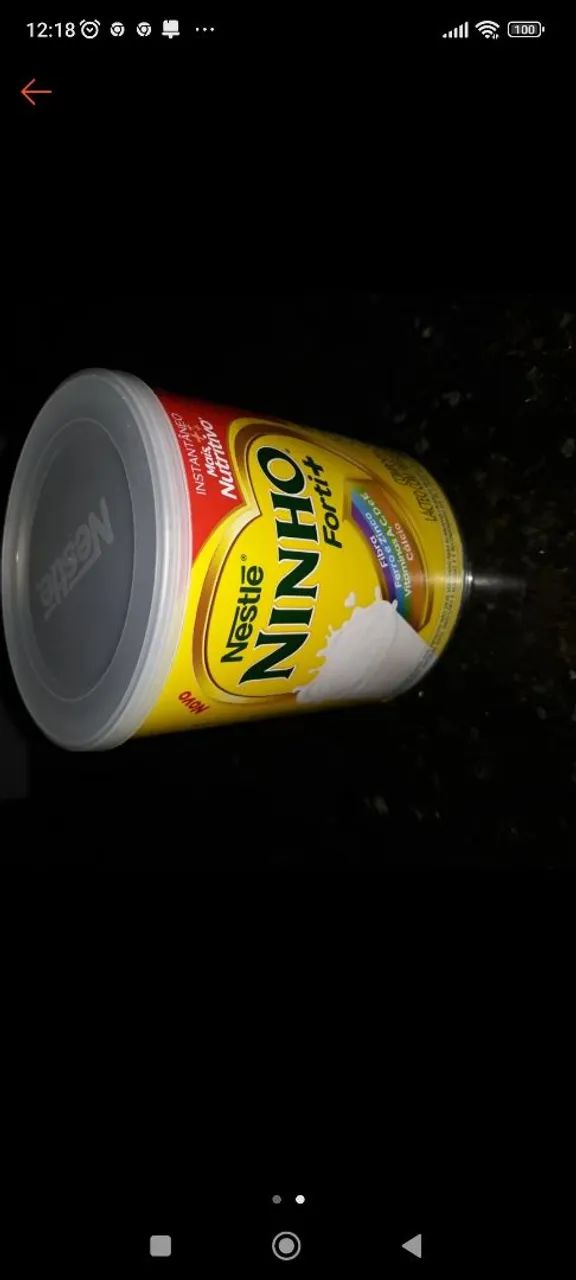 Latas de leite ninho vazia 380g - Foto 2