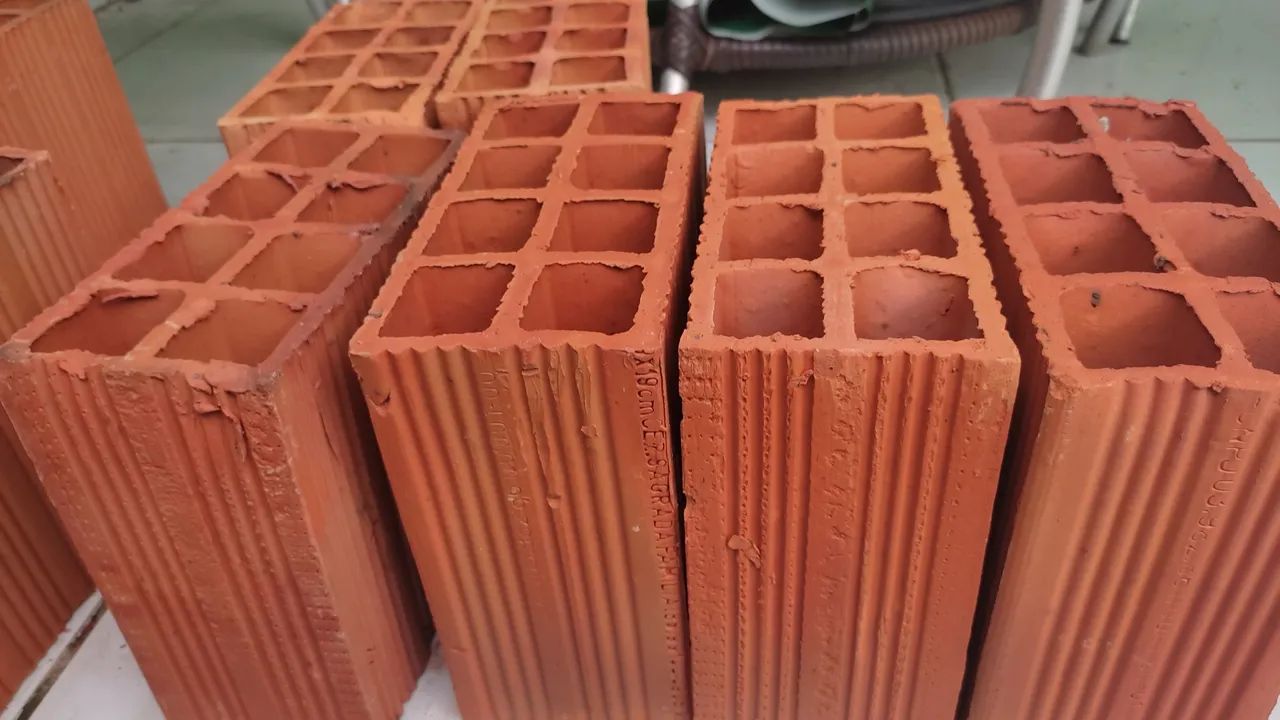 Tijolo direto da fábrica 