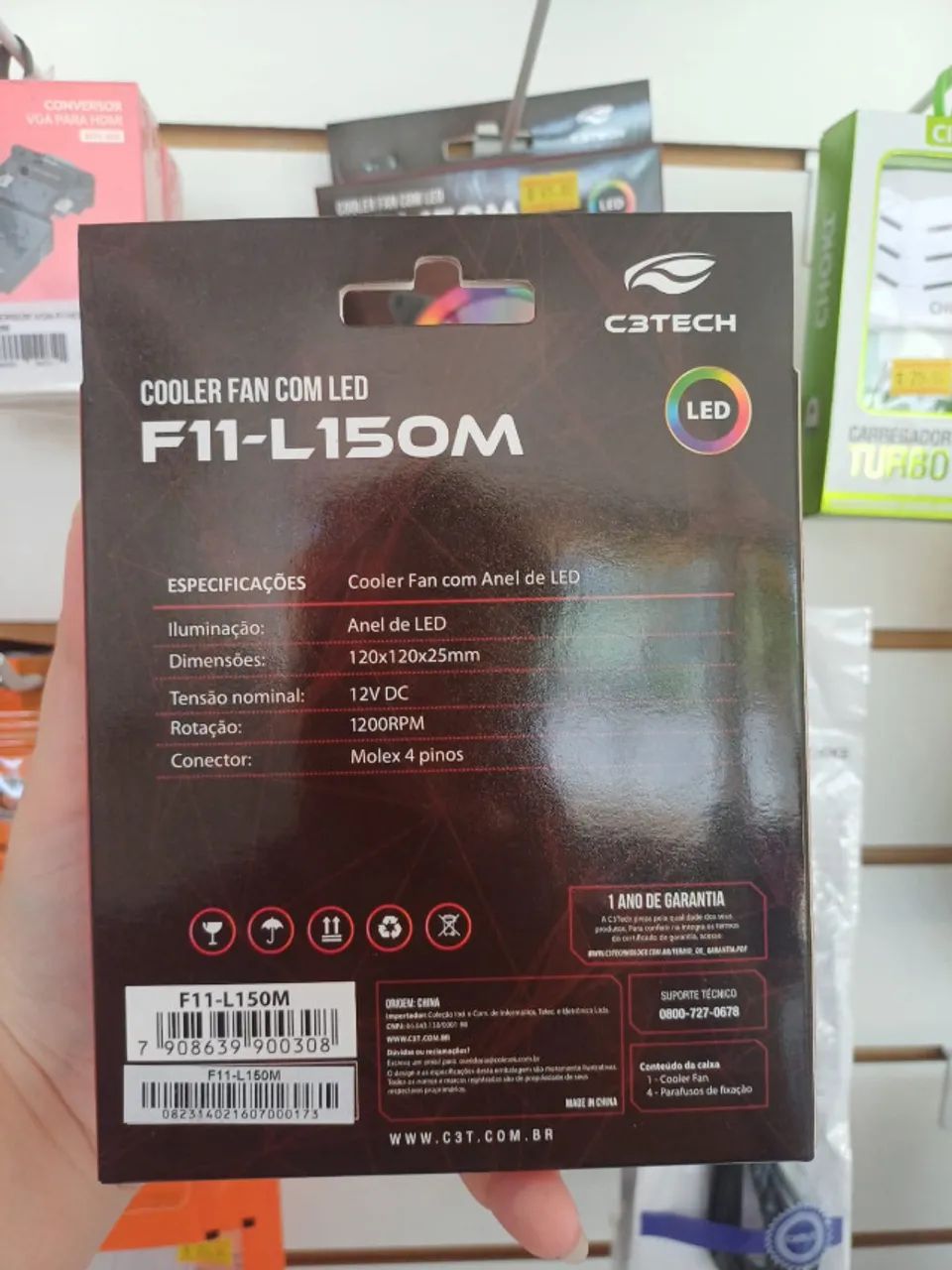 Cooler Fan com Led F11-L150M - Foto 2