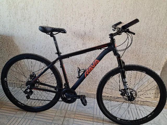 Bicicleta aro 29 com acessórios