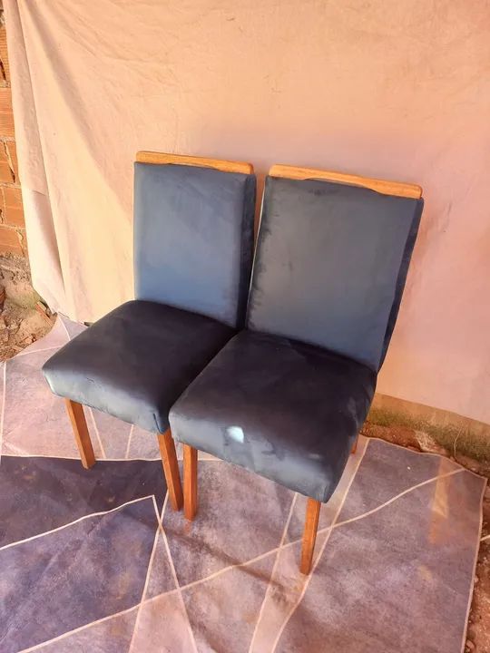 Cadeira estofada  - Foto 2