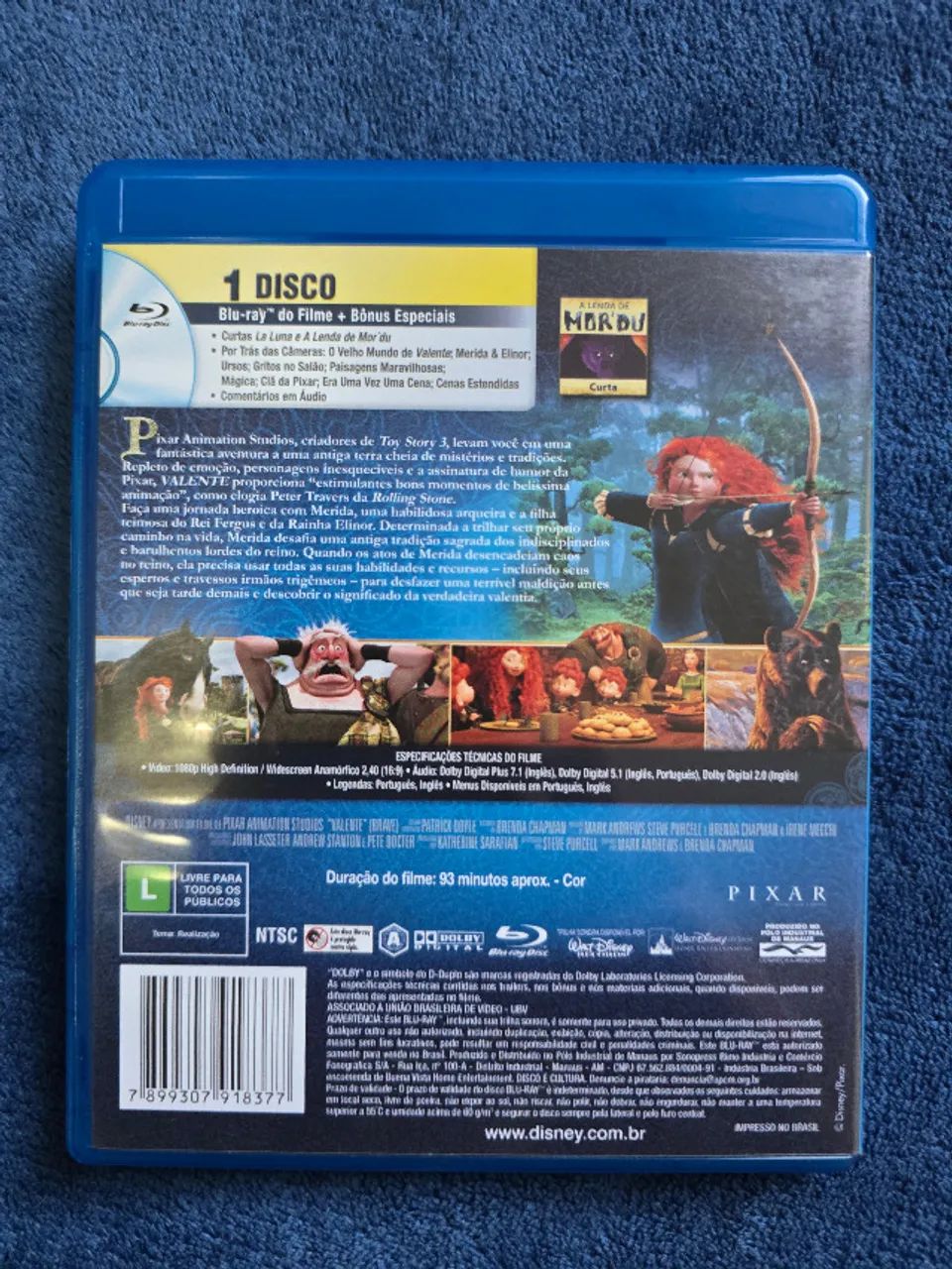 Blu-Ray - Valente (Original) - Foto 2