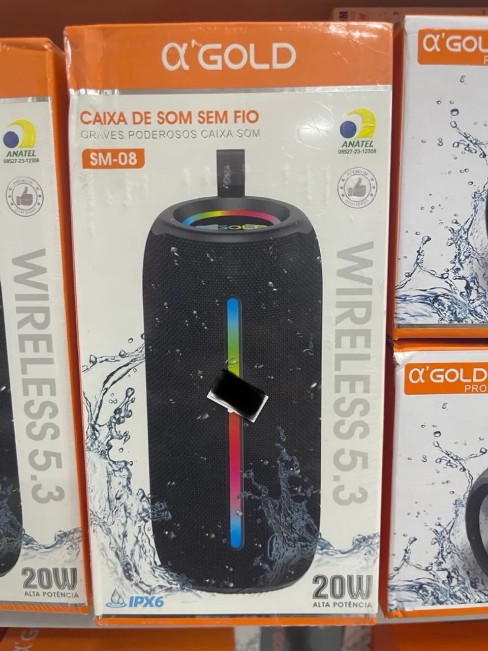Caixa de Som Bluetooth X'Gold SM-08 20W - Foto 3