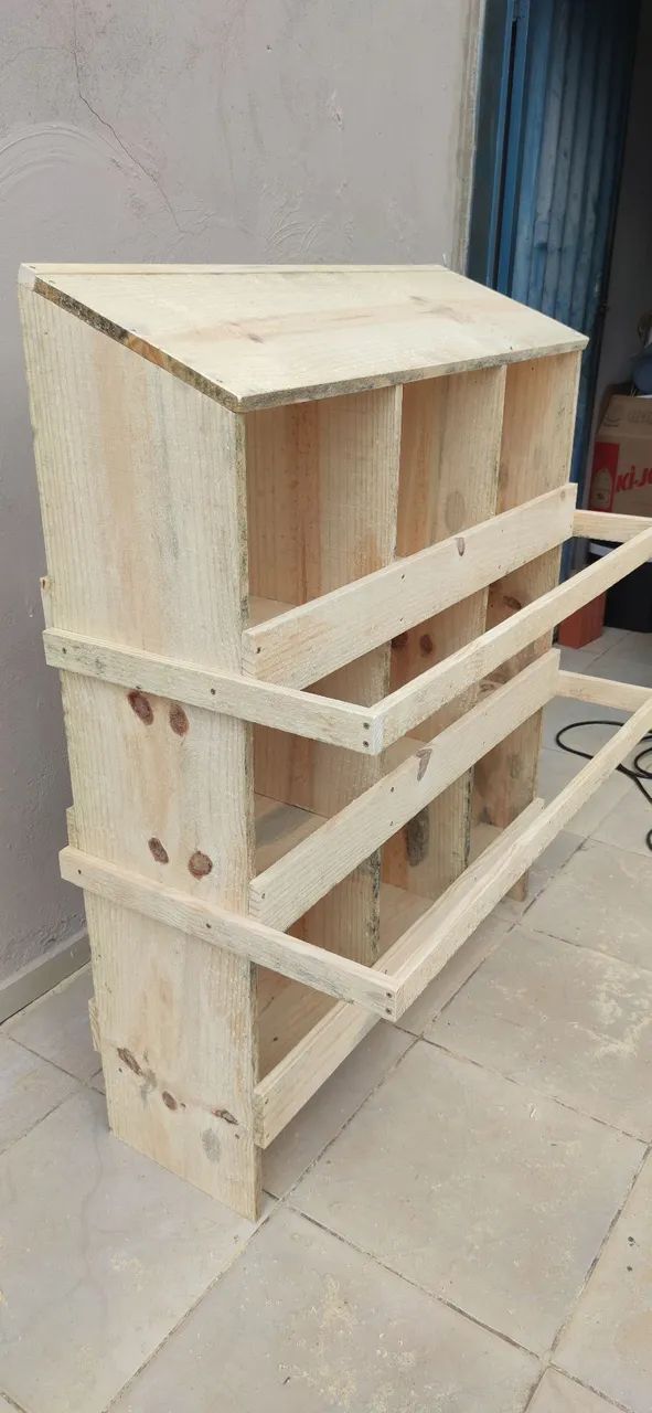 Ninho para galinhas 9 compartimentos  - Foto 4