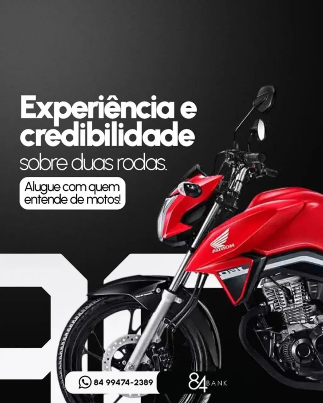 LOCAÇÃO DE MOTO