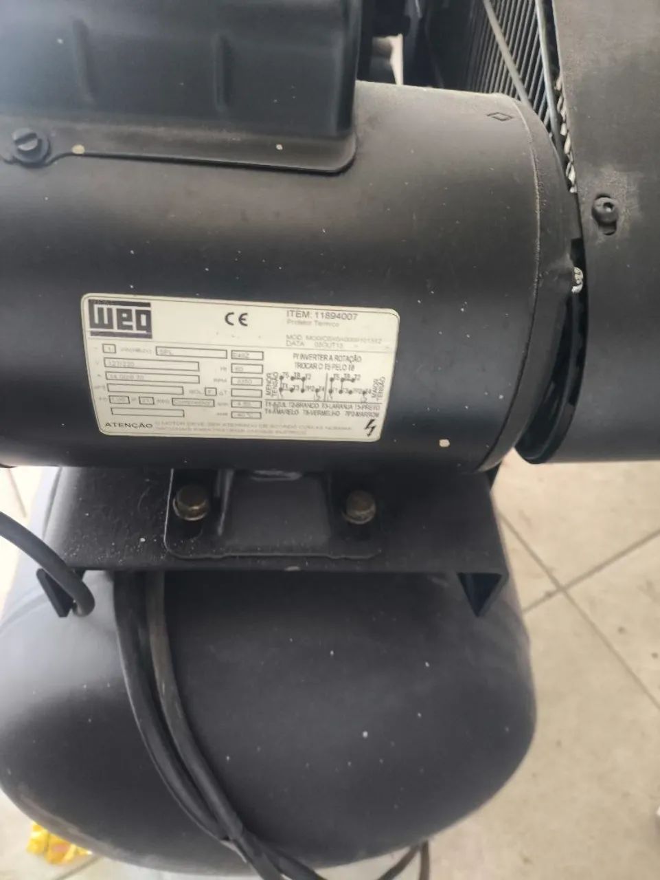 Compressor 75 l chaperini 10 pés 1.500,00 - Foto 5