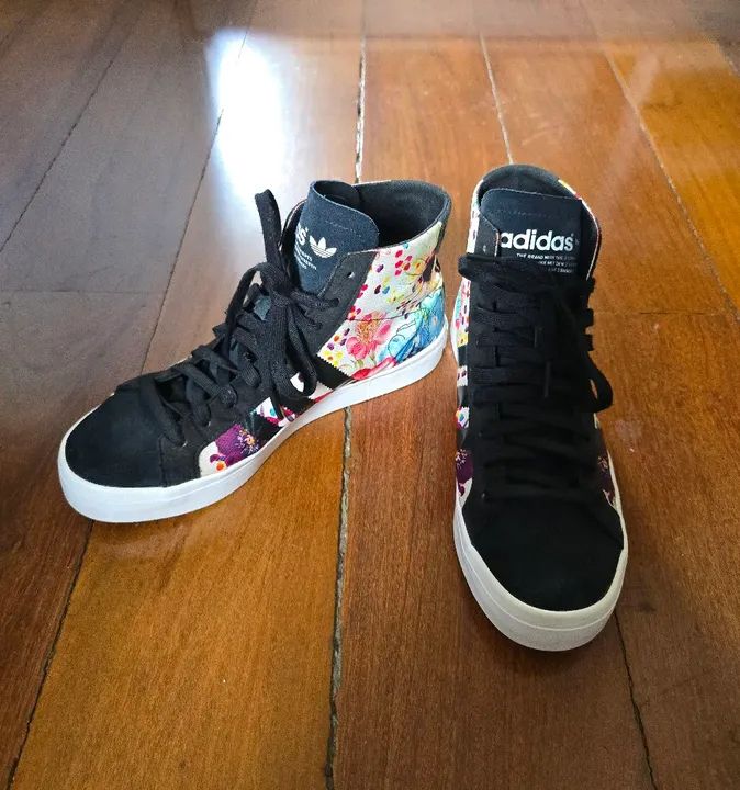 Tênis Feminino Tenis Farm Cano Alto Tênis Adidas+Farm 39 Calçados