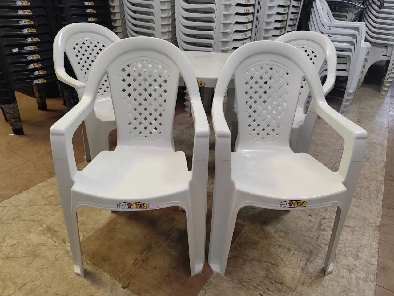 Jogo de mesa Jacarecica SolPlast - Foto 2