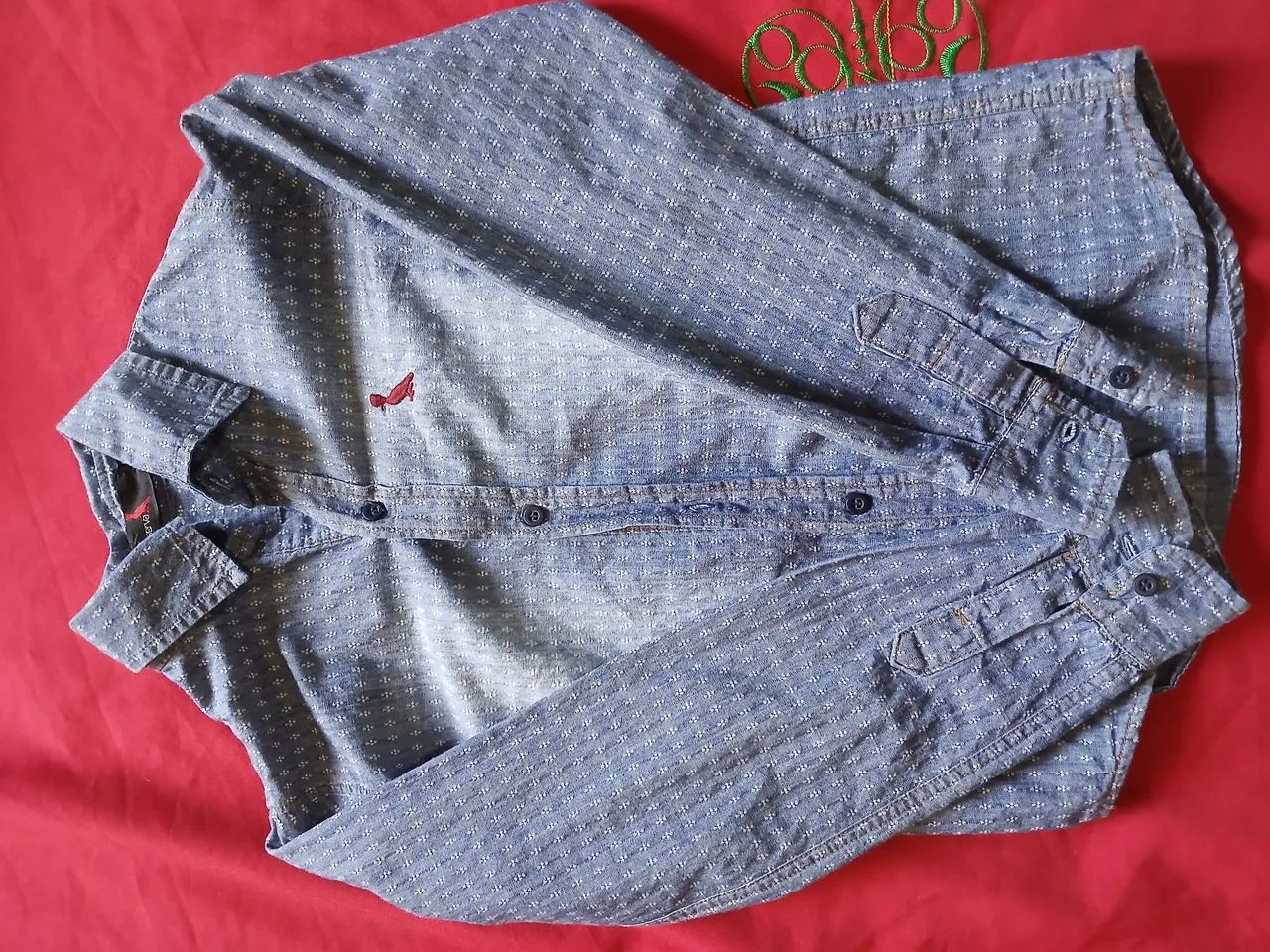 Camisa Jeans Infantil 