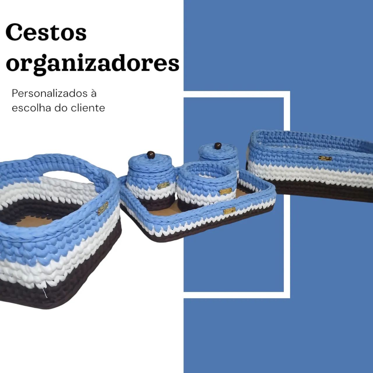 Kit Higiene de Crochê - Sob Encomenda  - Foto 3
