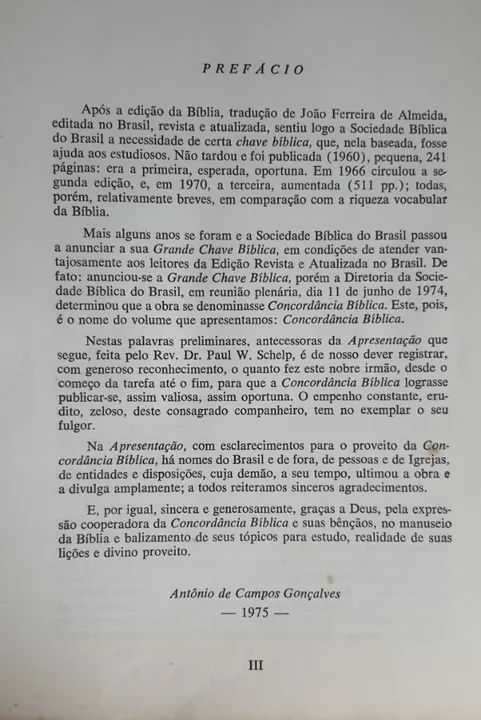 Concordância bíblica SBB 1975 - Foto 6